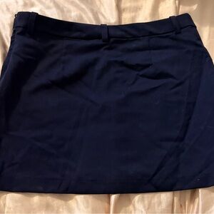 H&M Navy Blue Mini Skirt